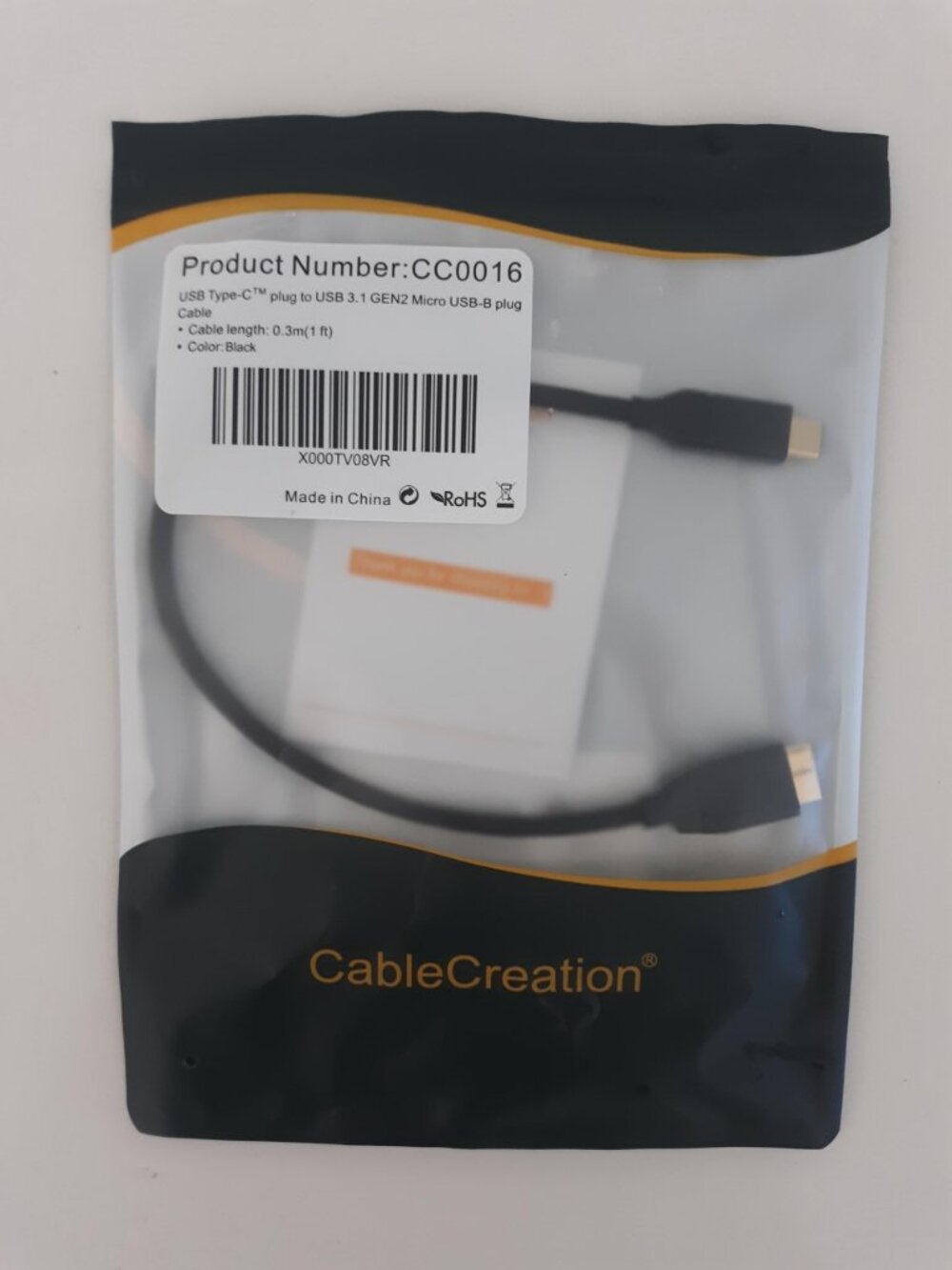 USB Cable Type C to USB